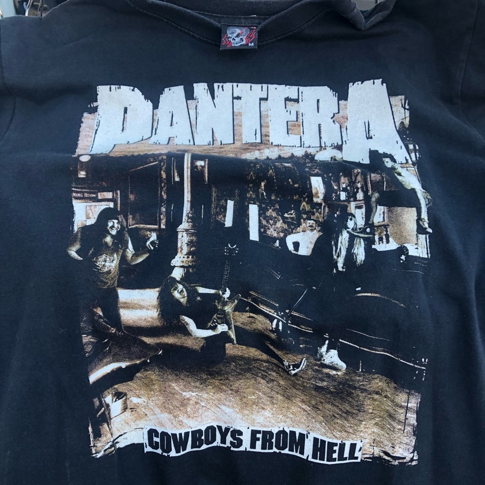 Pantera Cowboys From Hell Band T shirt